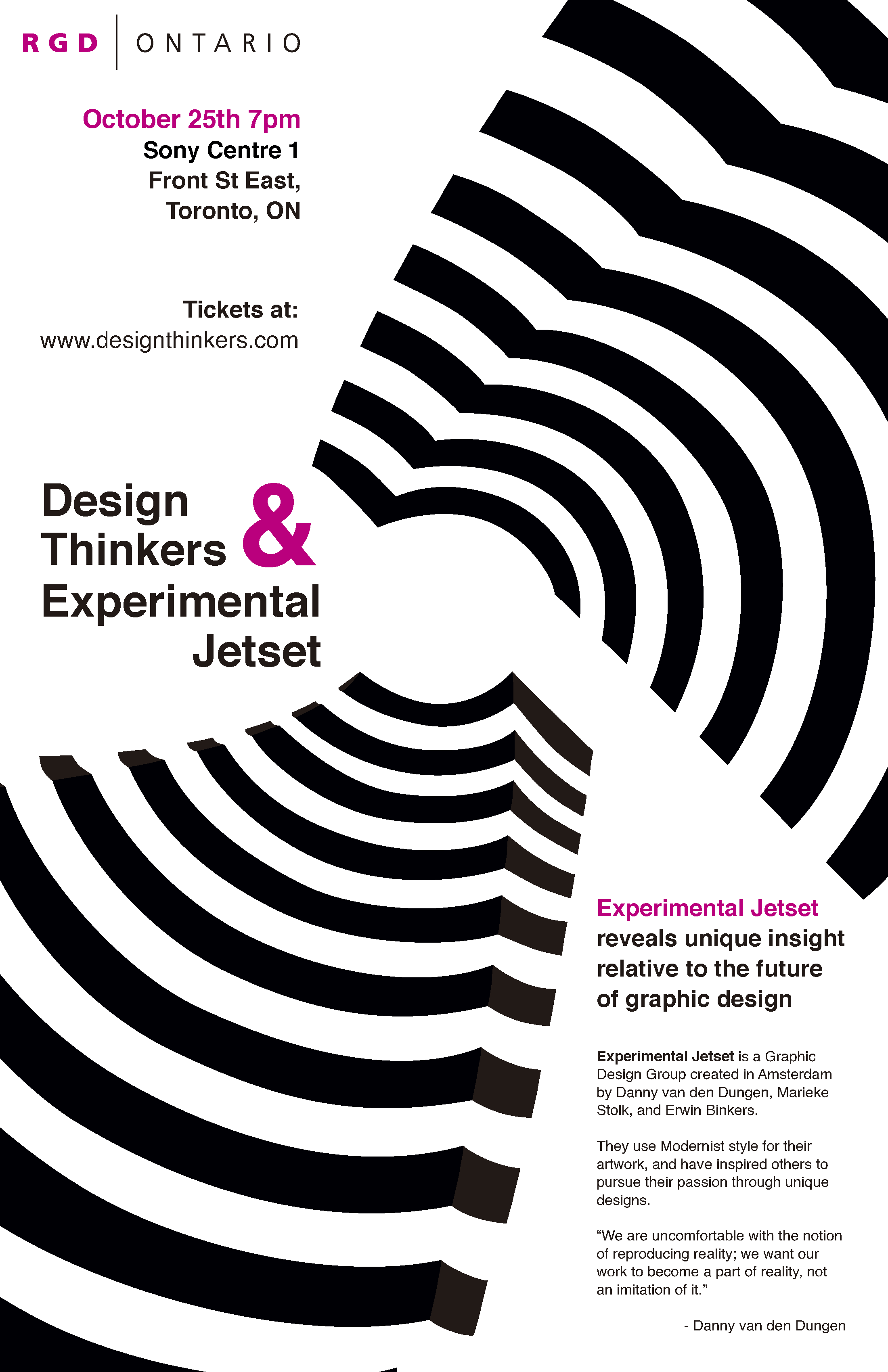 Poster for Exp. Jetset expo